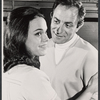 Lee Lawson and Corbett Monica in rehearsal for the stage production Agatha Sue, I Love You