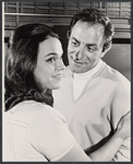 Lee Lawson and Corbett Monica in rehearsal for the stage production Agatha Sue, I Love You
