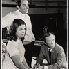 Lee Lawson, Corbett Monica, and Ray Walston in rehearsal for the stage production Agatha Sue, I Love You