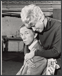 Ray Walston and Renee Taylor in rehearsal for the stage production Agatha Sue, I Love You