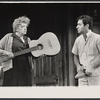 Betty Garde and Corbett Monica in the stage production Agatha Sue, I Love You