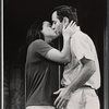 Lee Lawson and Corbett Monica in the stage production Agatha Sue, I Love You