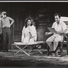 Ray Walston, Lee Lawson, and Corbett Monica in the stage production Agatha Sue, I Love You