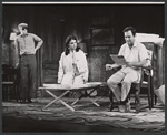 Ray Walston, Lee Lawson, and Corbett Monica in the stage production Agatha Sue, I Love You