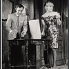 Corbett Monica and Renee Taylor in the stage production Agatha Sue, I Love You