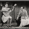 Lee Lawson and Corbett Monica in the stage production Agatha Sue, I Love You