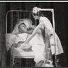 Simon Oakland and Judith Searle in the stage production Angela
