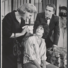 Patricia Cutts, Monica Moran, and Richard Roat in the stage production Any Wednesday