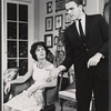Monica Moran and Richard Roat in the stage production Any Wednesday