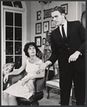 Monica Moran and Richard Roat in the stage production Any Wednesday