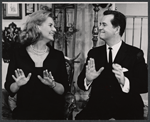 Patricia Cutts and Larry Parks in the stage production Any Wednesday