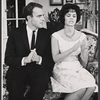 Richard Roat and Monica Moran in the stage production Any Wednesday