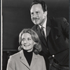 Constance Towers and Fred R. Fehlhaber in rehearsal for the stage production Anya