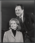 Constance Towers and Fred R. Fehlhaber in rehearsal for the stage show Anya