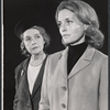 Lillian Gish and Constance Towers in rehearsal for the stage production Anya