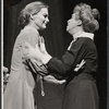 Constance Towers and Lillian Gish in the stage production Anya