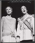 Constance Towers and John Michael King in the stage production Anya