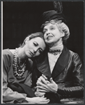 Constance Towers and Lillian Gish in the stage production Anya