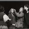 Irra Petina [looking upstage] Constance Towers, Michael Kermoyan and George S. Irving in the stage production Anya