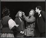 Irra Petina [looking upstage] Constance Towers, Michael Kermoyan and George S. Irving in the stage production Anya