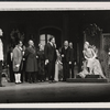 John Michael King, Jack Dabdoub, Ed Steffe, George S. Irving, Boris Aplon, Constance Towers, Irra Petina and ensemble in the stage production Anya