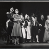 Michael Kermoyan, Constance Towers and ensemble in the stage production Anya