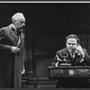 Ed Steffe and George S. Irving in the stage production Anya