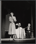 Constance Towers and Lillian Gish in the stage production Anya