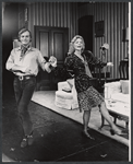 Don Chastian and Lauren Bacall in the touring stage production Applause