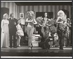 Lisa Carroll, Stephen Everett, and Patrice Munsel (center between unidentified dancers) in the touring stage production Applause
