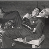 Signe Hasso and Maurice Evans in rehearsal for the stage production The Apple Cart