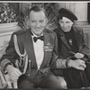 Maurice Evans and Pat Nye in the stage production The Apple Cart