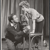 Donald Harron and Kim Hunter in rehearsal for the 1961 Stratford production of As You Like It