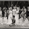 Kim Hunter, Will Geer, Carrie Nye [center] and unidentified others in the 1961 Stratford production of As You Like It