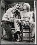 Kenneth Harvey and Faith Catlin in the stage production Augusta