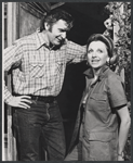 Kenneth Harvey and Elizabeth Franz in the stage production Augusta
