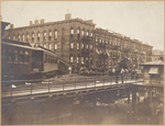 Fires, accidents and tragedies - [Elevated railroad accident.]