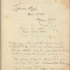 Holograph copybook, containing P. B. Shelley holograph poem, "Oh wretched mortal"