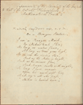 Holograph copybook, containing P. B. Shelley holograph poem, "Oh wretched mortal"
