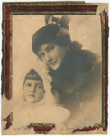 Gypsy Rose Lee and mother [Rose Hovick] portrait