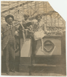 Gypsy Rose Lee and June Havoc at amusement park