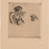Susan and child facing each other.