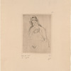 Mrs. Gardner Cassatt holding her baby.