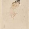 Maternal caress.