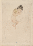 Maternal caress.