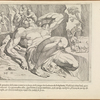Odysseus blinds Polyphemus