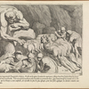Odysseus and his companions flee from Polyphemus