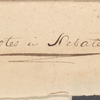 Juvenalia and early writings, ca. 1820s - 1830s