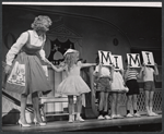 Elaine Stritch [left] in the stage production Sail Away