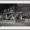 Grover Dale, Patricia Harty and unidentified others in the stage production Sail Away